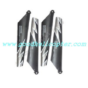 mingji-802-802a-802b helicopter parts main blades (gray-black color) - Click Image to Close